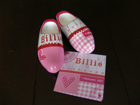 Geboorteklompjes Billie